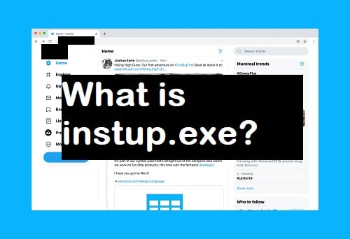 What is instup.exe?