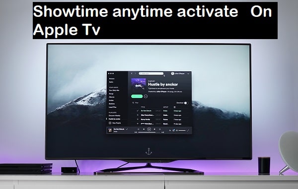 showtime anytime activate apple tv